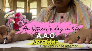 Day in Life of an Assistant Accounts Officer APSC CCE 2022 First attempt  Meghna Saharia