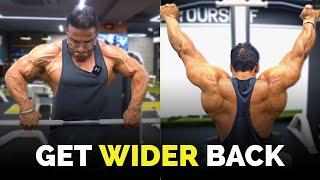 Get V Shape Back  Wider Back Workout  Yatinder Singh