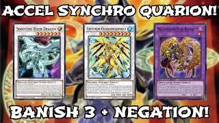Yu-Gi-Oh Duel Links  ACCEL SYNCHRO CRYSTRON QUARIONGANDRAX CRAZY COMBO W MAGISTUS & RELINQUISHED