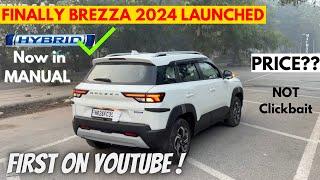 Finally BREZZA 2024 Smart Hybrid Manual LAUNCHED   brezza zxi 2023  brezza 2024 new model