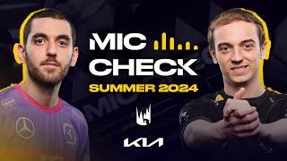 La Penta  Kia Mic Check  2024 LEC Summer Playoffs Round 1