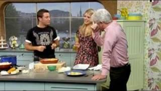 Gino says if his grandmother had wheels shed be a a bike to Holly & Phil - This Morning 18 May 2010