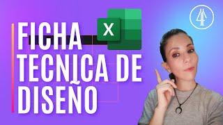 Como hacer una FICHA técnica de DISEÑO