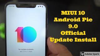 Pocophone F1 - MIUI 10 - Android Pie 9.0 Stable Update and Install