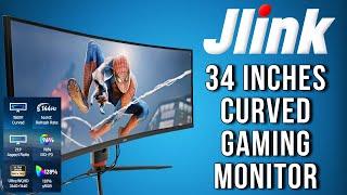 Jlink 34 Inches Ultra WQHD Curved Gaming Monitor Review