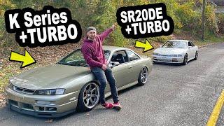 RAGING both my swapped S14’s What do I think of the K SWAP?