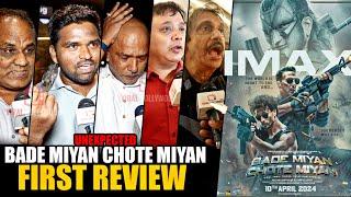 Bade Miyan Chote Miyan  FIRST REVIEW  Unexpected Reaction  Akshay Kumar Tiger Shroff
