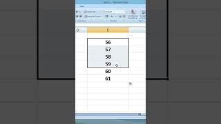 keyboard shortcut to delete row in excel #shorts