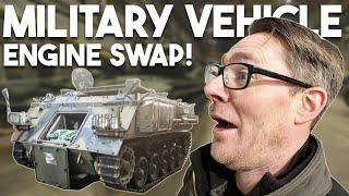 Fitting A Rolls-Royce Engine Into A Military Vehicle - FV432 Armoured Personnel Carrier