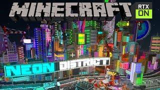 Pretty Lights  Minecraft - RTX Neon District