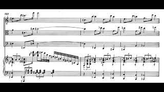 Gustav Mahler - Piano Quartet 1876 Score-Video