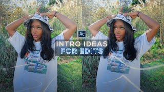 cool intros for edits  after effects tutorial