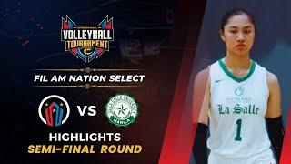 DLSU VS. Fil-Am Nation  Full Game Highlights  Fil-Am Nation Select Volleyball Tournament 2024