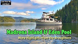 Madrona Island & Eden Pool Anchorages - Broughton Archipelago Marine Park British Columbia