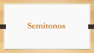 SEMITONOS