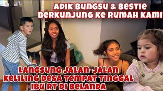 DI KUNJUNGI ADIK BUNGSU & BESTIE LANGSUNG JALAN-JALAN KELILING DESA TEMPAT TINGGAL KAMI