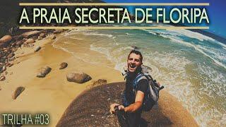 Hiking to 2 deserted beaches and 1 SECRET in Florianópolis BRAZIL  sub 