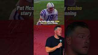 Peyton Manning won Pat McAfee money at the casino  #nfl #shorts