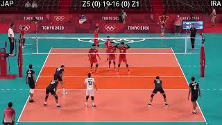 Volleyball Japan - Iran Amazing Full Match