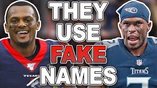 12 NFL Players That Have FAKE Names