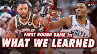 What We Learned From Each Game 1 of the First Round  The Dunker Spot  NBA Playoffs