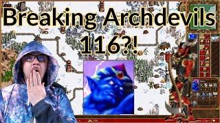 Breaking Archdevils 116?  Heroes 3 Tower Gameplay  Jebus Cross  Alex_The_Magician