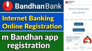 Bandhan bank net banking without ATM cardhow to bandhan bank net bankingm bandhan net banking