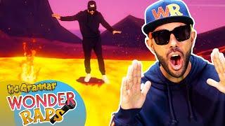 THE FLOOR IS LAVA  Volcanoes for Kids   WONDER RAPS  MC Grammar   Kids Songs 