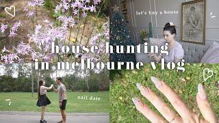 a day in melbourne VLOG house hunting nail date & a secret handshake