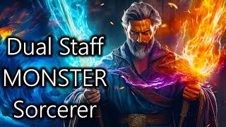 Dual Staff MONSTER Sorcerer Build In Baldurs Gate 3 Perfected & Min-Maxed My Sorcerer Build