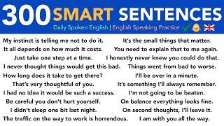 300 Smart English Sentences For Daily Use  Daily Spoken English  English Speaking Practice