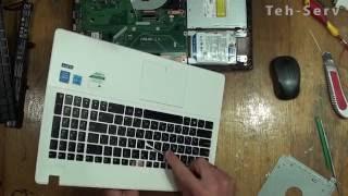 Замена клавиатуры на ASUS X551