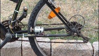 Build a Electric BIKE Using 775 DC motor at Home