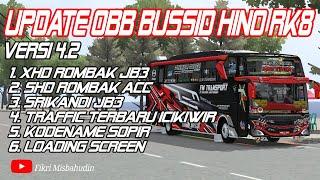  Update OBB Bussid Sound HINO RK8 Versi 4.2 Full rombakan bus simulator id 