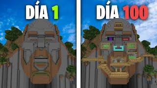  SOBREVIVÍ 100 días en el MAPA PROHIBIDO de NOTCH en MINECRAFT HARDCORE