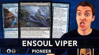  Snakes And Scissors  -  - Dimir Ensoul - Explorer