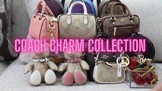 Coach Bag Charms  My ENTIRE Collection