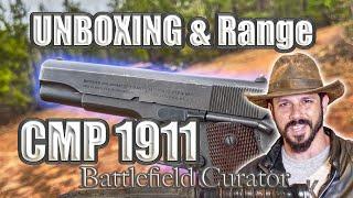 Unboxing a U.S. Army M1911A1 from the CMP Range Test and Review