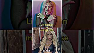 Liv morgan vs Mandy rose comparison️ #shorts #wwe #trending