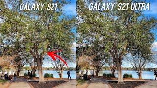 Galaxy S21 Ultra vs Galaxy S21 Camera Test Comparison After Update