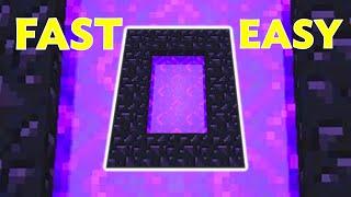 How to Build a Nether PortalTips and Tricks Minecraft