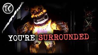 The Animatronics Own Your House Now FNAF 4 Remake Ending