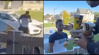 DoorDash Driver Caught Spitting in Mans Drink Ontario Canada