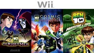 All Ben 10 Games on Nintendo Wii