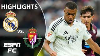 MBAPPE HOME DEBUT Real Madrid Vs Real Valladolid LALIGA Highlights ESPN FC