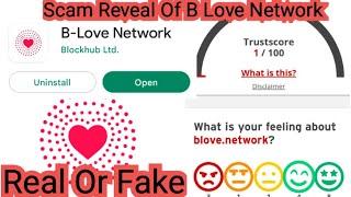 B Love Network Real Or Fake  B Love Network Biggest Scam Reveal  Facts About B Love Network