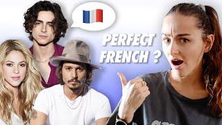 Is your French better than theirs ? Reacting to celebs speaking French 
