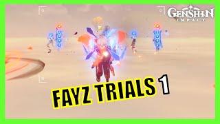 Day 1 Fayz Trials Hypothesis The Limits of Joint Movement - Genshin Impact