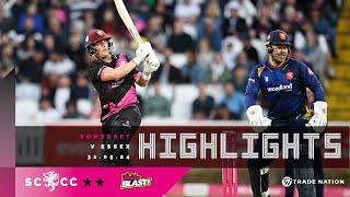 HIGHLIGHTS Somerset chase 194 to beat Essex in repeat of 2023 Final 