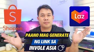 PAANO MAG GENERATE NG LINK SA INVOLE ASIA PARA KUMITA